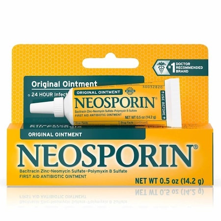 Neosporin First Aid Antibiotic Ointment 0.5 oz. Tube 00312547238212